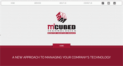 Desktop Screenshot of mcubedtechnologies.com